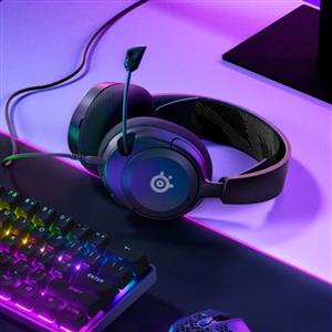 SteelSeries Arctis Nova 1 Kablolu Mikrofonlu Oyuncu Kulaklığı - Siyah