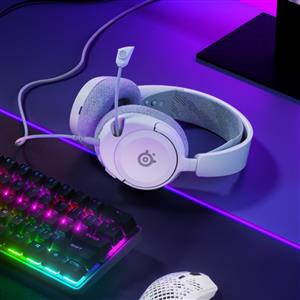 SteelSeries Arctis Nova 1 Kablolu Mikrofonlu Oyuncu Kulaklığı - Beyaz
