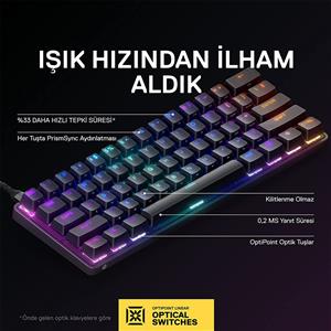 STEELSERIES APEX 9 MINI RGB GAMING KLAVYE
