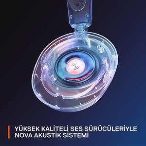 SteelSeries Arctis Nova 1P Kablolu Mikrofonlu Oyuncu Kulaklığı - Siyah