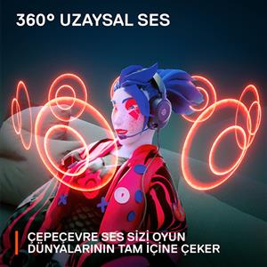 SteelSeries Arctis Nova 1X Kablolu Mikrofonlu Oyuncu Kulaklığı - Siyah