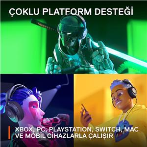 SteelSeries Arctis Nova 1X Kablolu Mikrofonlu Oyuncu Kulaklığı - Siyah
