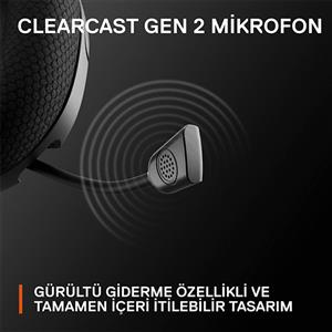 SteelSeries Arctis Nova 1X Kablolu Mikrofonlu Oyuncu Kulaklığı - Siyah