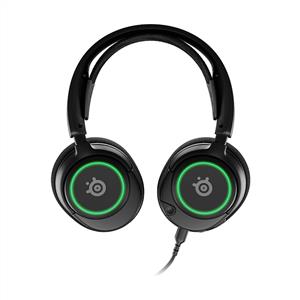 SteelSeries Arctis Nova 3 Kablolu Mikrofonlu Oyuncu Kulaklığı - Siyah