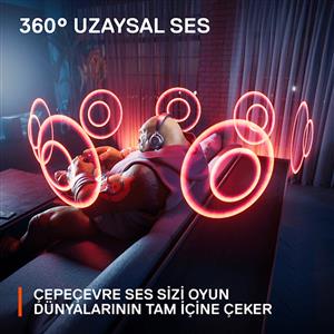 SteelSeries Arctis Nova 7 Wireless Mikrofonlu Oyuncu Kulaklığı - Siyah