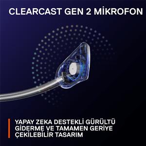 SteelSeries Arctis Nova 7P Wireless Mikrofonlu Oyuncu Kulaklığı - Siyah