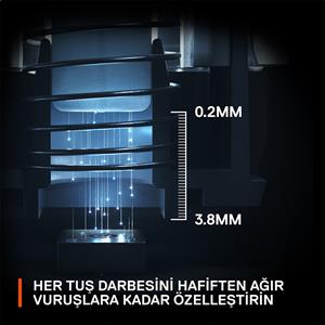 STEELSERIES APEX PRO MINI Wireless Mekanik Gaming Klavye - UK Layout