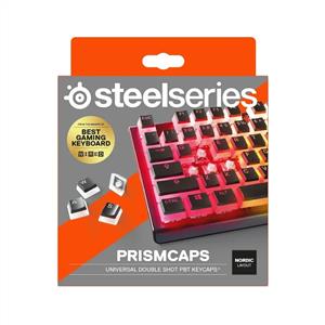 STEELSERIES  PRISMCAPS–CIFT TARAFLI UK TUS SETİ-SIYAH