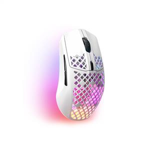 STEELSERIES AEROX 3 SNOW 8500 DPI KABLOSUZ GAMING MOUSE-BEYAZ