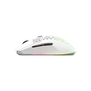 STEELSERIES AEROX 3 SNOW 8500 DPI KABLOSUZ GAMING MOUSE-BEYAZ