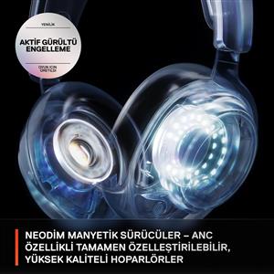 Steelseries Arctis Nova Pro Wireless Mikrofonlu Oyuncu Kulaklığı - Beyaz