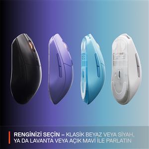 STEELSERIES RIVAL 3 GEN 2  BLUETOOTH VE WIRELESS GAMING MOUSE-AQUA