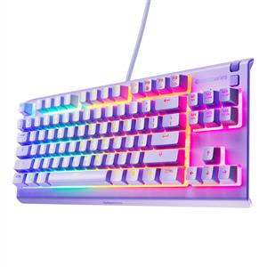STEELSERIES APEX 3 TKL TÜRKÇE GAMING KLAVYE - LAVENDER