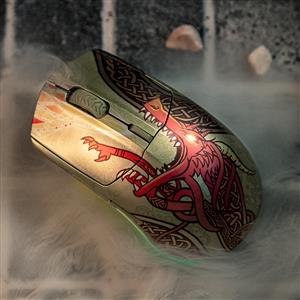 STEELSERIES CS2  DRAGON LORE COUNTER STRIKE 18000 DPI WIRELESS GAMING MOUSE