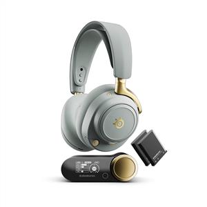 Steelseries Arctis Nova Elite Kablosuz Oyuncu Kulaklığı - Sage/Gold