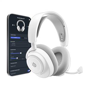 Steelseries Arctis Nova 7 Gen2 Kablosuz Oyuncu Kulaklığı - Beyaz