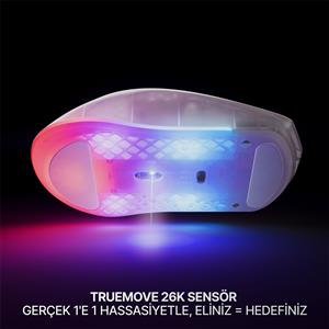 STEELSERIES AEROX 3 GHOST GEN 2 KABLOSUZ GAMING MOUSE