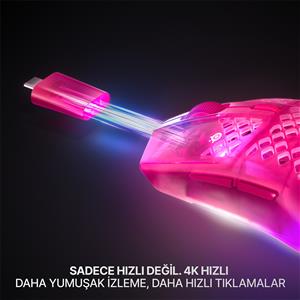 STEELSERIES AEROX 3 MAGENTA HAZE GEN 2 KABLOSUZ GAMING MOUSE