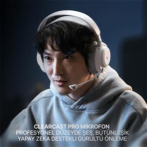 SteelSeries Arctis Nova Pro Omni - Hi-Res Kablosuz Gaming Kulaklık - Beyaz