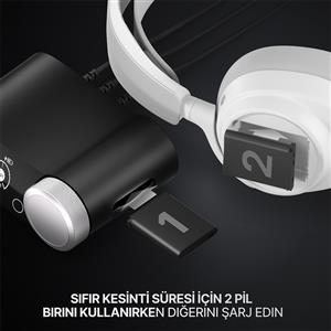 SteelSeries Arctis Nova Pro Omni - Hi-Res Kablosuz Gaming Kulaklık - Beyaz
