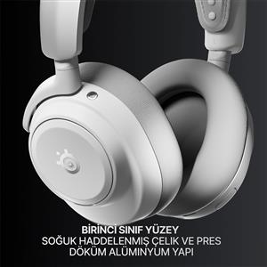 SteelSeries Arctis Nova Pro Omni - Hi-Res Kablosuz Gaming Kulaklık - Beyaz