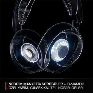 SteelSeries Arctis Nova 3PC Wireless ve Bluetooth Gaming Kulaklık - Beyaz