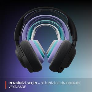 SteelSeries Arctis Nova 3PC Wireless ve Bluetooth Gaming Kulaklık - Beyaz
