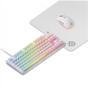 STEELSERIES GAME STARTER  KLAVYE- MOUSE- MOUSE PAD SET-BEYAZ