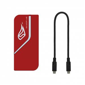 Surefire Pyrodrive Slim 1TB 3.2 USB Kırmızı Harici SSD