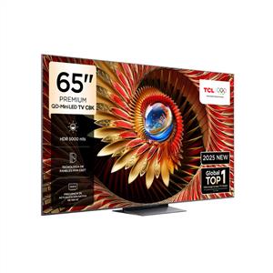 TCL 65C8K 65inc 164 cm QD Miniled 4K UHD Google TV,Uydu Alıcılı