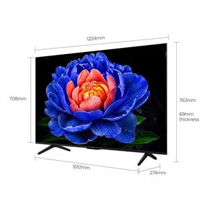 TCL 55T6DGTV  55inc 139 cm QLED 4K UHD Google TV,Uydu Alıcılı