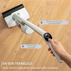 Tefal GF754 - X-CLEAN 10 Islak Kuru Dikey Şarjlı Süpürge