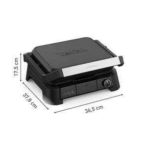 Tefal SuperGrill 3in1 Elektrikli Izgara ve Tost Makinesi Siyah