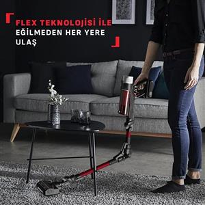 Tefal TY2098WO X-Force Flex 9.60 Animal Care Kablosuz Şarjlı Dikey Süpürge
