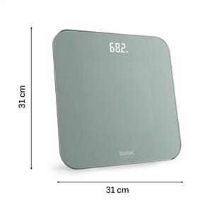 Tefal Classic 180 Kg Kapasiteli Tartı - Gri