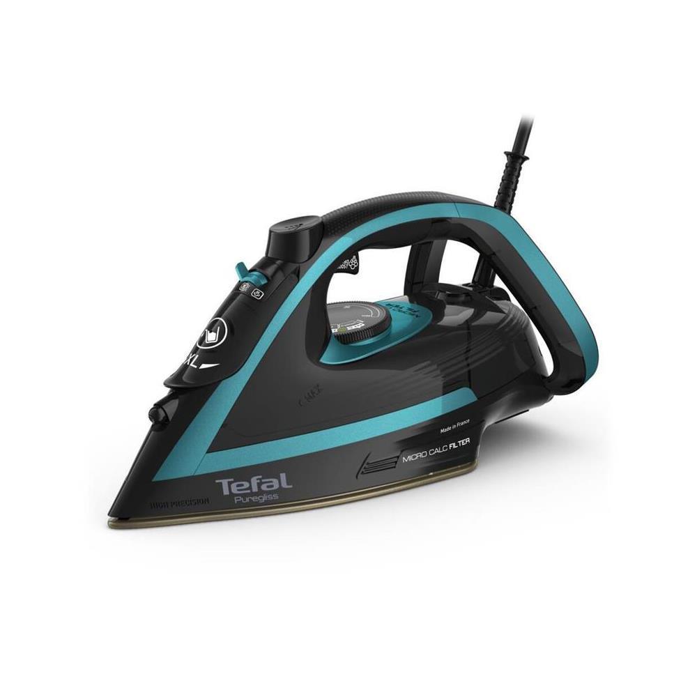Tefal FV8066 Puregliss 3000 W Siyah Buharli Ütü (Bundle)