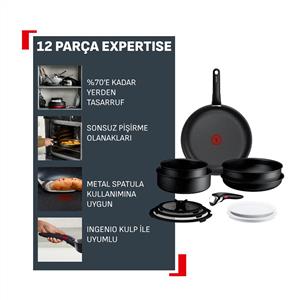 Tefal Ingenio Expertise 12 Parça 5X Büyük Tava Tencere Seti