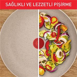 Tefal Beige Essential Tava 28 cm