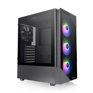 THERMALTAKE View 200 TG 650W 80PLUS ARGB 4x120mm Fanlı MidT ATX Siyah Kasa