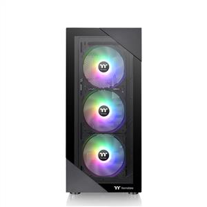 THERMALTAKE View 200 TG 650W 80PLUS ARGB 4x120mm Fanlı MidT ATX Siyah Kasa