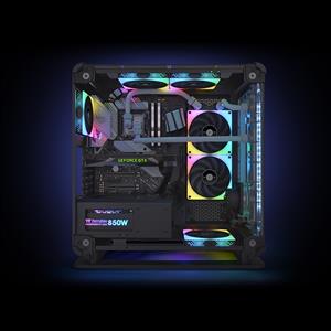 THERMALTAKE ToughFan ARGB 3x120mm Yüksek Statik Basınçlı Radyatör Kontrolcü Fan