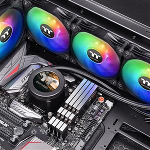 THERMALTAKE Floe Ultra 360 RGB LCD Ekranlı Pompa, 3x120mm RGB fanlı Sıvı Soğutma