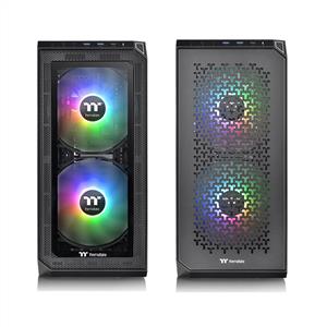 THERMALTAKE VIEW 300MX TG 2x200mm 1x120 ARGB FANLI MESH TG SİYAH OYUNCU KASASI