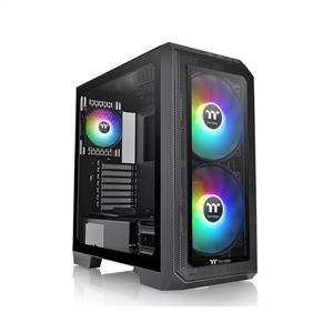 THERMALTAKE VIEW 300MX TG 2x200mm 1x120 ARGB FANLI MESH TG SİYAH OYUNCU KASASI