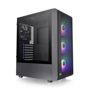 THERMALTAKE S200 TG 550W 80PLUS ARGB 4x120mm Fanlı MidT ATX Siyah Kasa