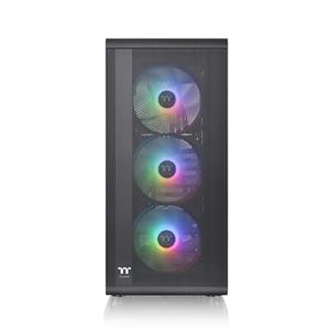 THERMALTAKE S200 TG 550W 80PLUS ARGB 4x120mm Fanlı MidT ATX Siyah Kasa