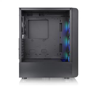 THERMALTAKE S200 TG 550W 80PLUS ARGB 4x120mm Fanlı MidT ATX Siyah Kasa