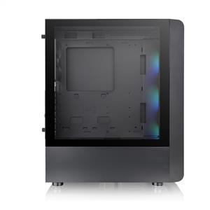 THERMALTAKE S200 TG 550W 80PLUS ARGB 4x120mm Fanlı MidT ATX Siyah Kasa