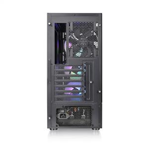 THERMALTAKE S200 TG 550W 80PLUS ARGB 4x120mm Fanlı MidT ATX Siyah Kasa