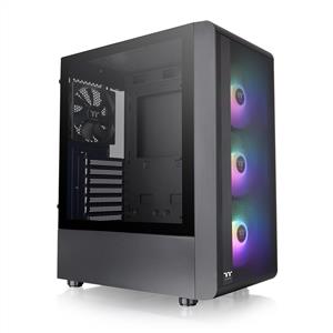 THERMALTAKE S200 TG 650W 80PLUS ARGB 4x120mm Fanlı MidT ATX Siyah Kasa